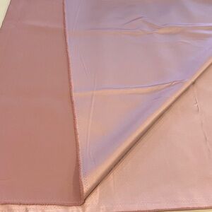 Elegant Pink Satin Fabric 2 yards